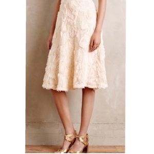 Anthropologie HD Paris Skirt